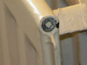 Radiator air bleed valve Radiator air bleed valve