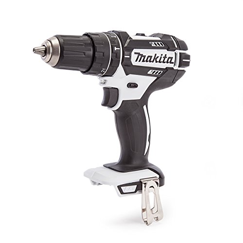 Makita WZ DHP482 18V White Cordless Combi Drill (Body Only),...