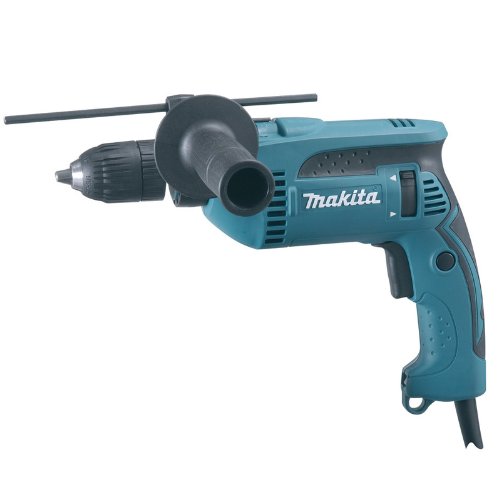 Makita HP1641K 240 V Percussion Drill with Keyless Chuck in...