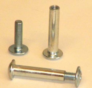Male and female bolts
